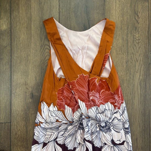 Maeve by Anthropologie Floral Twist Back Maxi Dress, Size XS - Picture 3 of 8
